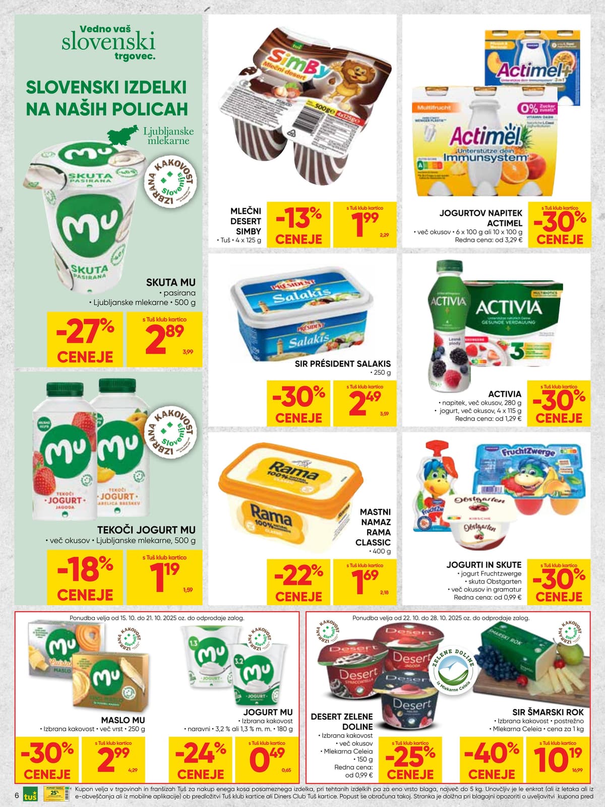 Stran 6. Tuš kataloga - Akcijska ponudba od 01.03.2026.