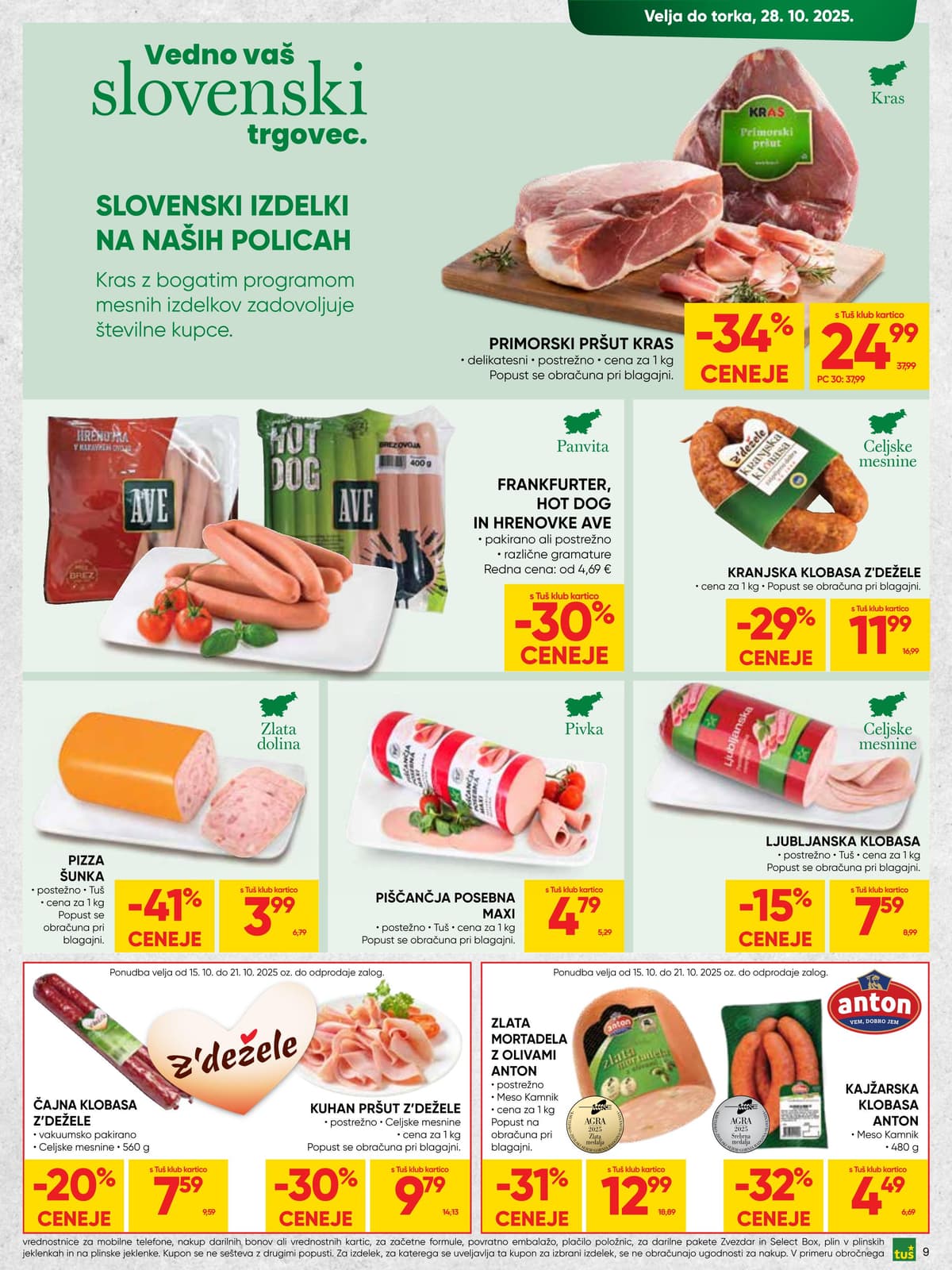 Stran 9. Tuš kataloga - Akcijska ponudba od 01.03.2026.