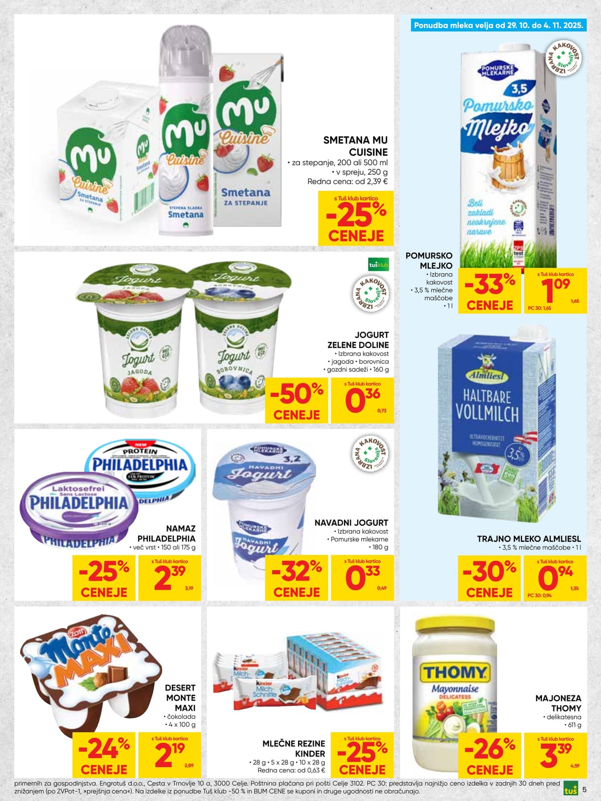 Stran 5. Tuš kataloga - Akcijska ponudba od 03.03.2026.