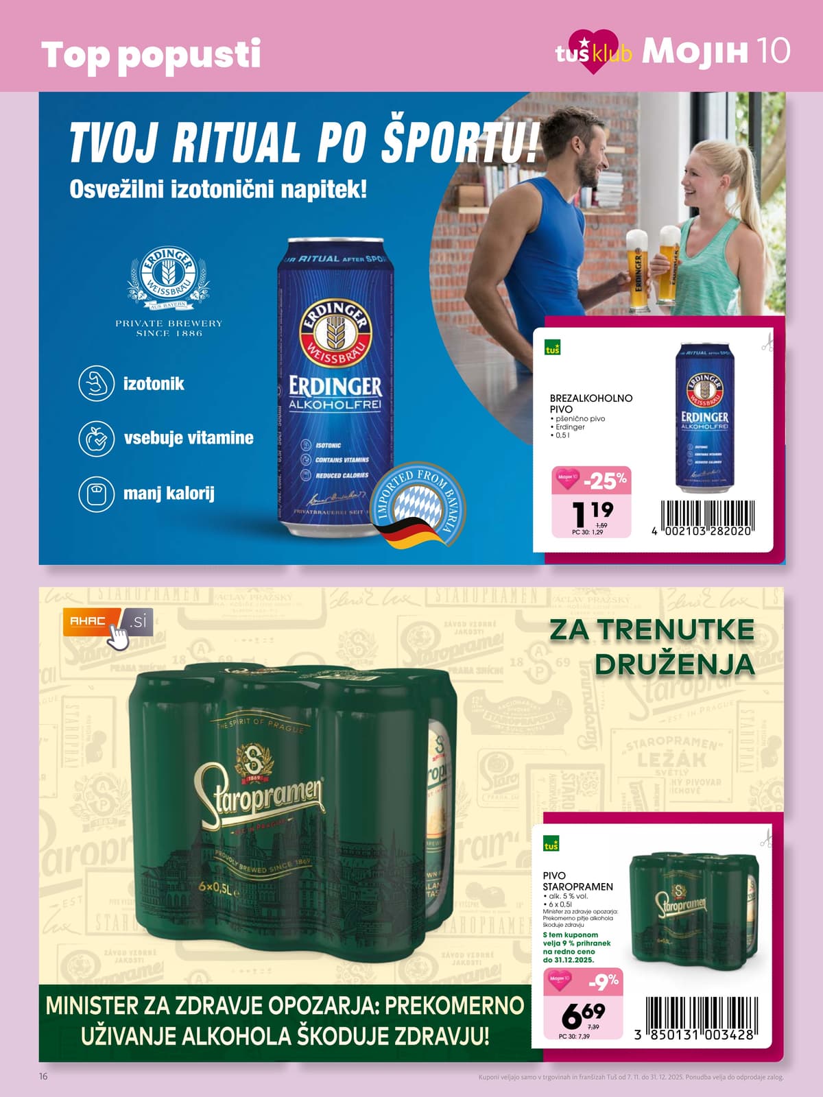 Stran 16. Tuš kataloga - Mojih 10 od 03.03.2026.