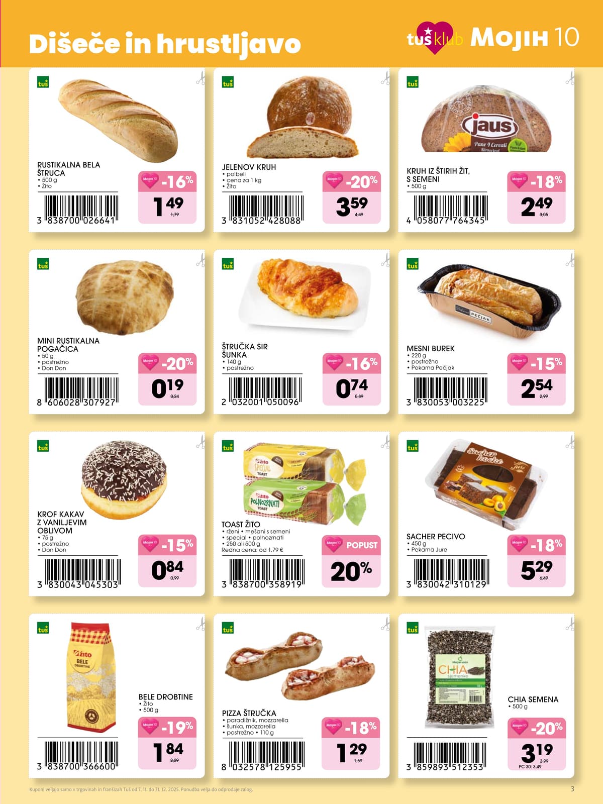 Stran 3. Tuš kataloga - Mojih 10 od 03.03.2026.