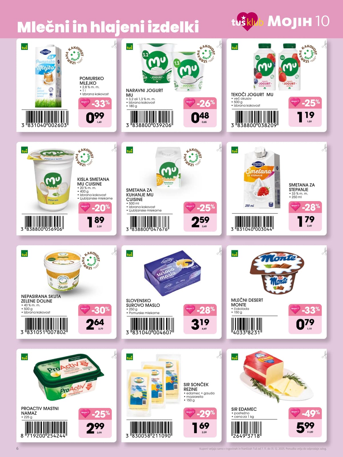 Stran 6. Tuš kataloga - Mojih 10 od 03.03.2026.