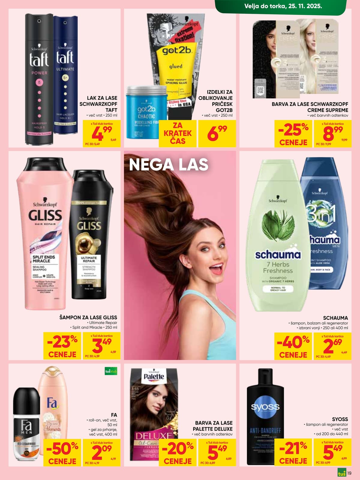 Stran 19. Tuš kataloga - Akcijska ponudba od 25.02.2026.
