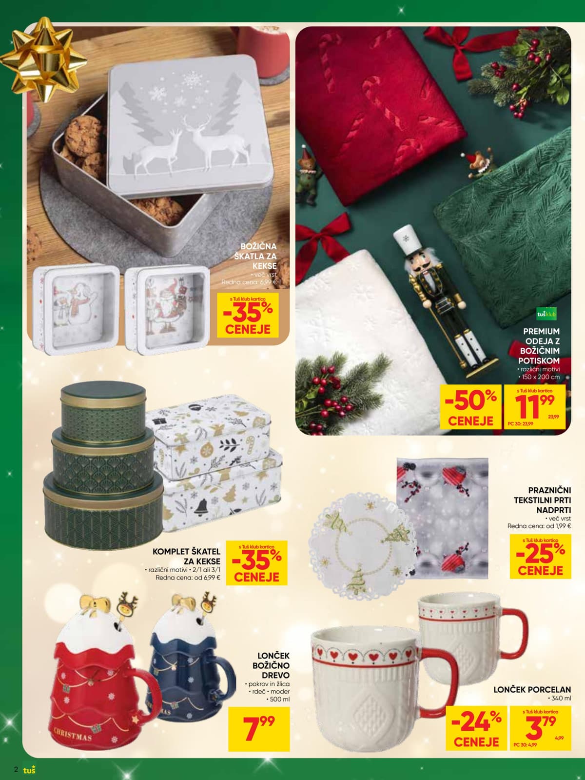 Stran 2. Tuš kataloga - Praznična dekoracija in igrače od 25.02.2026.
