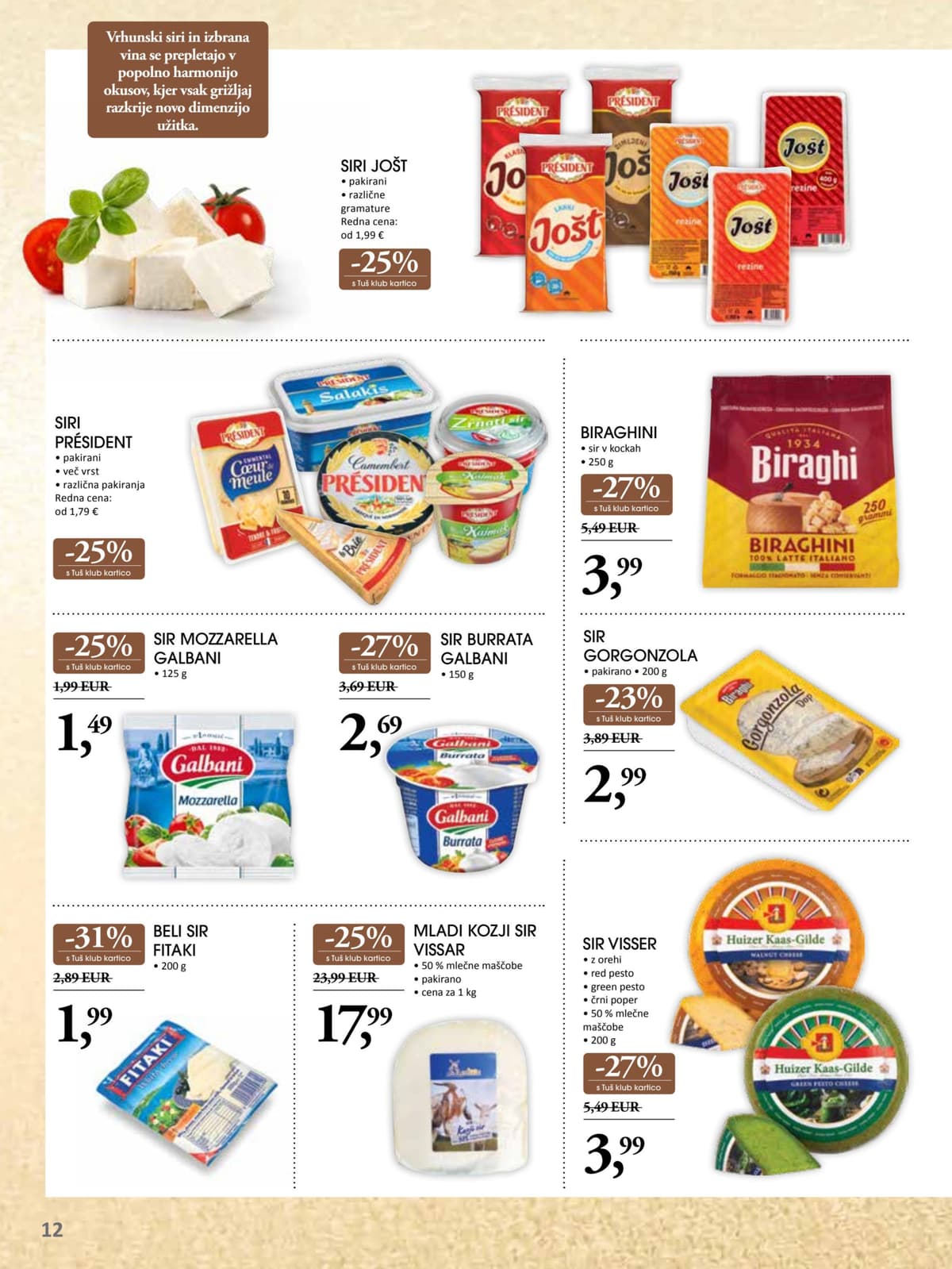 Stran 12. Tuš kataloga - Okusi praznikov od 03.03.2026.