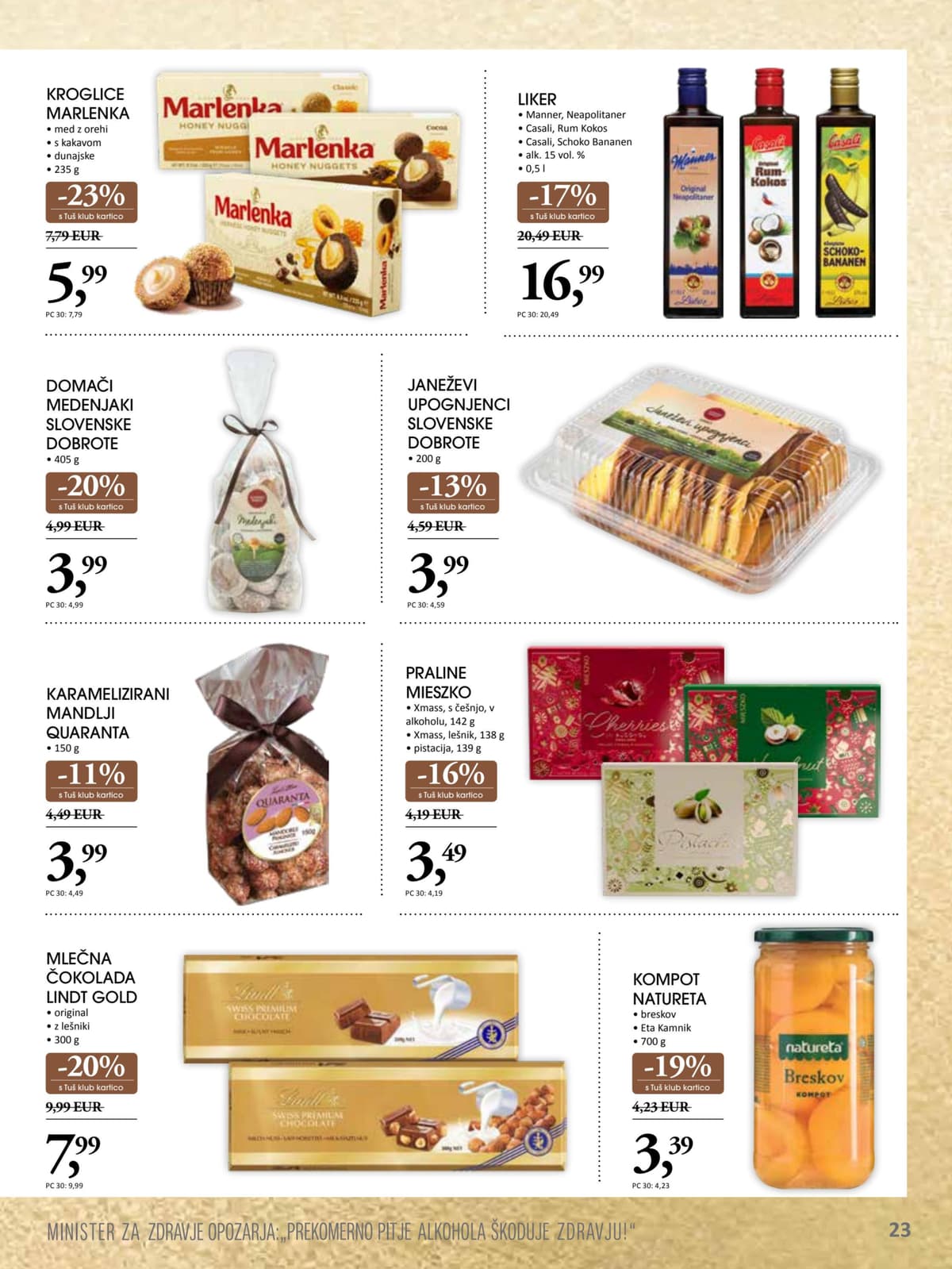 Stran 23. Tuš kataloga - Okusi praznikov od 03.03.2026.