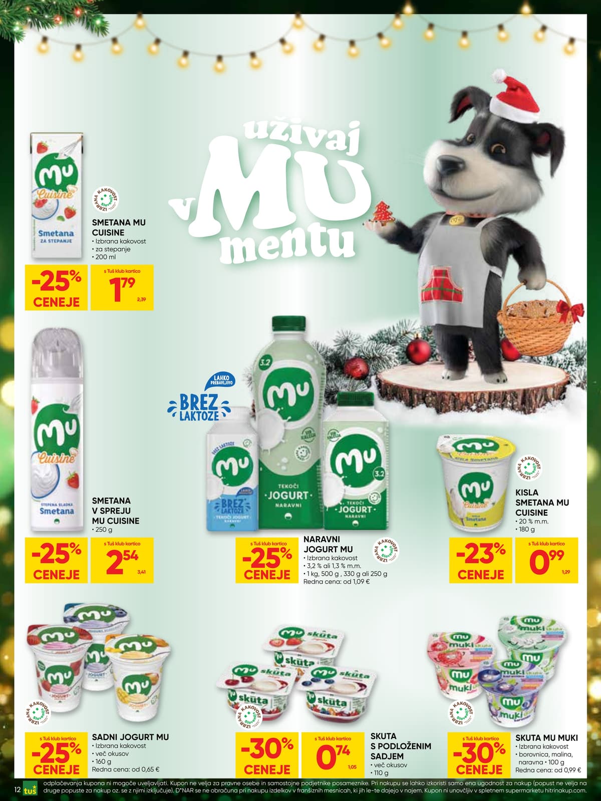 Stran 12. Tuš kataloga - Praznični prihranki od 03.03.2026.
