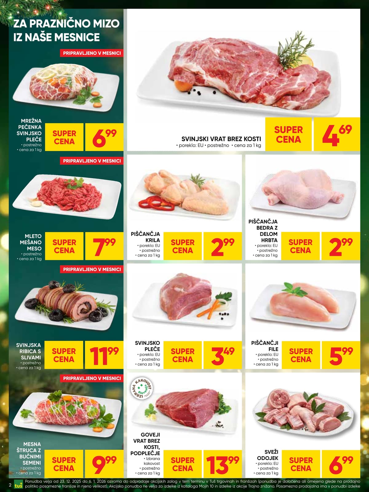 Stran 2. Tuš kataloga - Praznični prihranki od 03.03.2026.