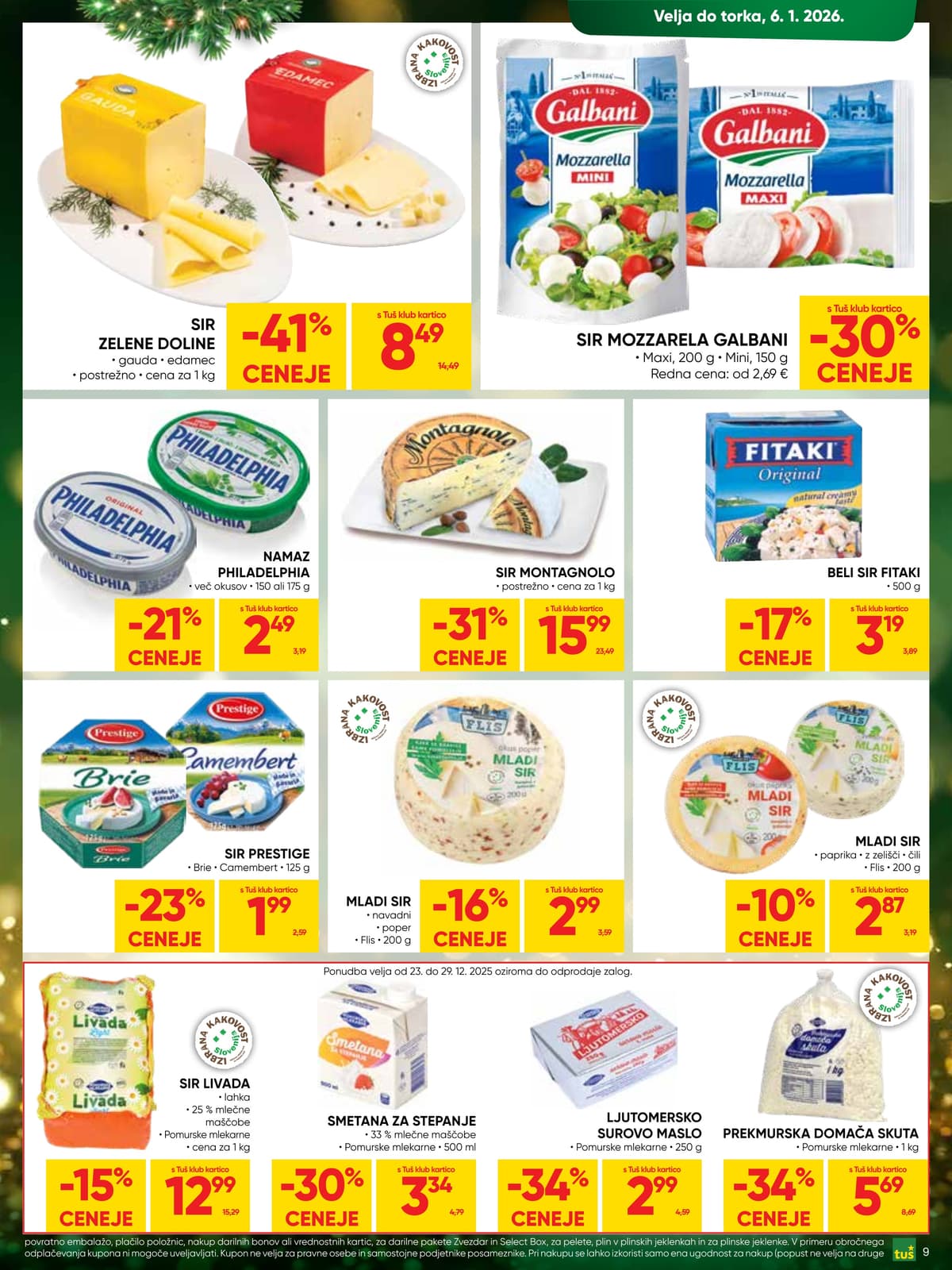 Stran 9. Tuš kataloga - Praznični prihranki od 03.03.2026.