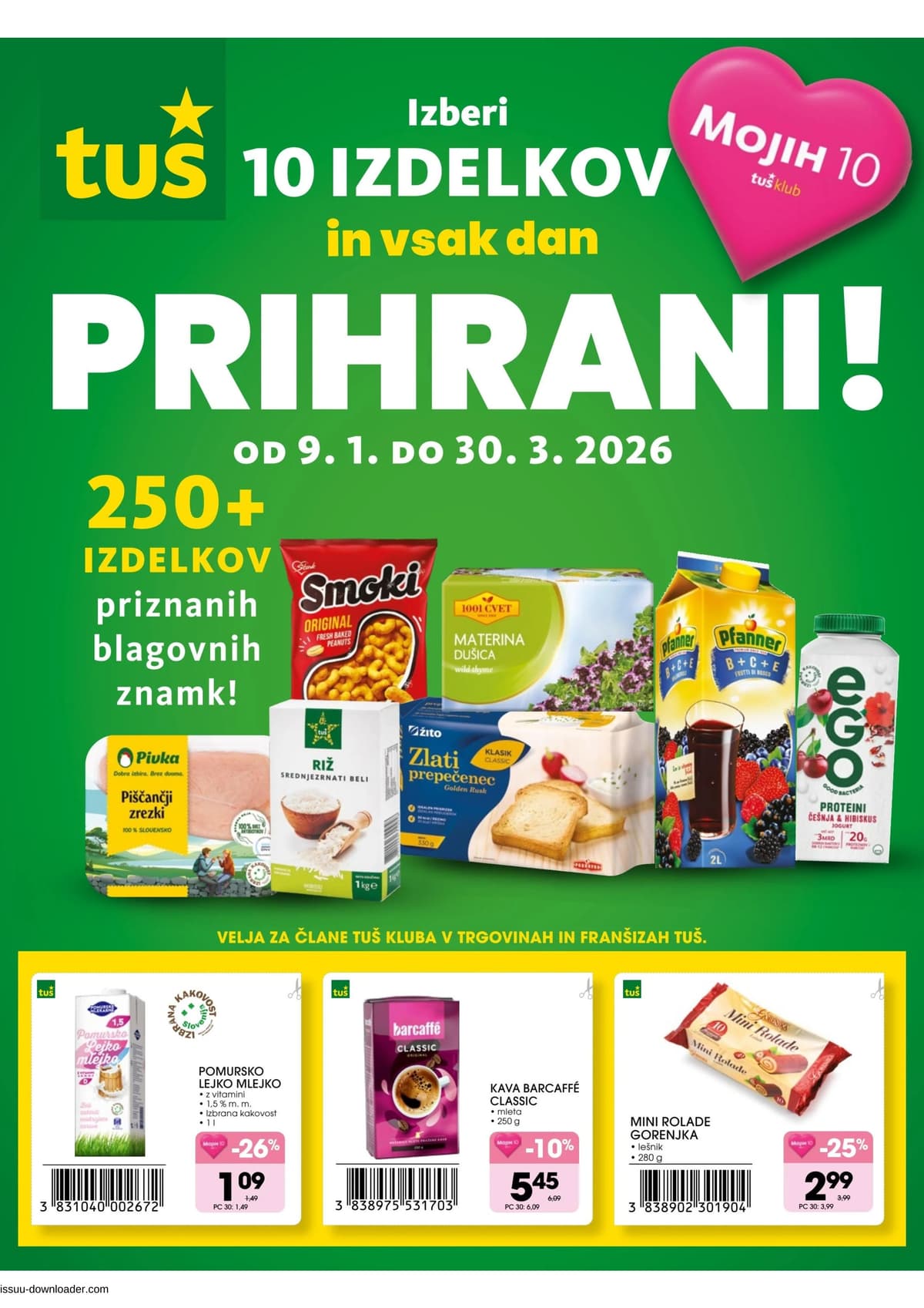 Tuš katalog od 09.01.2026 - Mojih 10