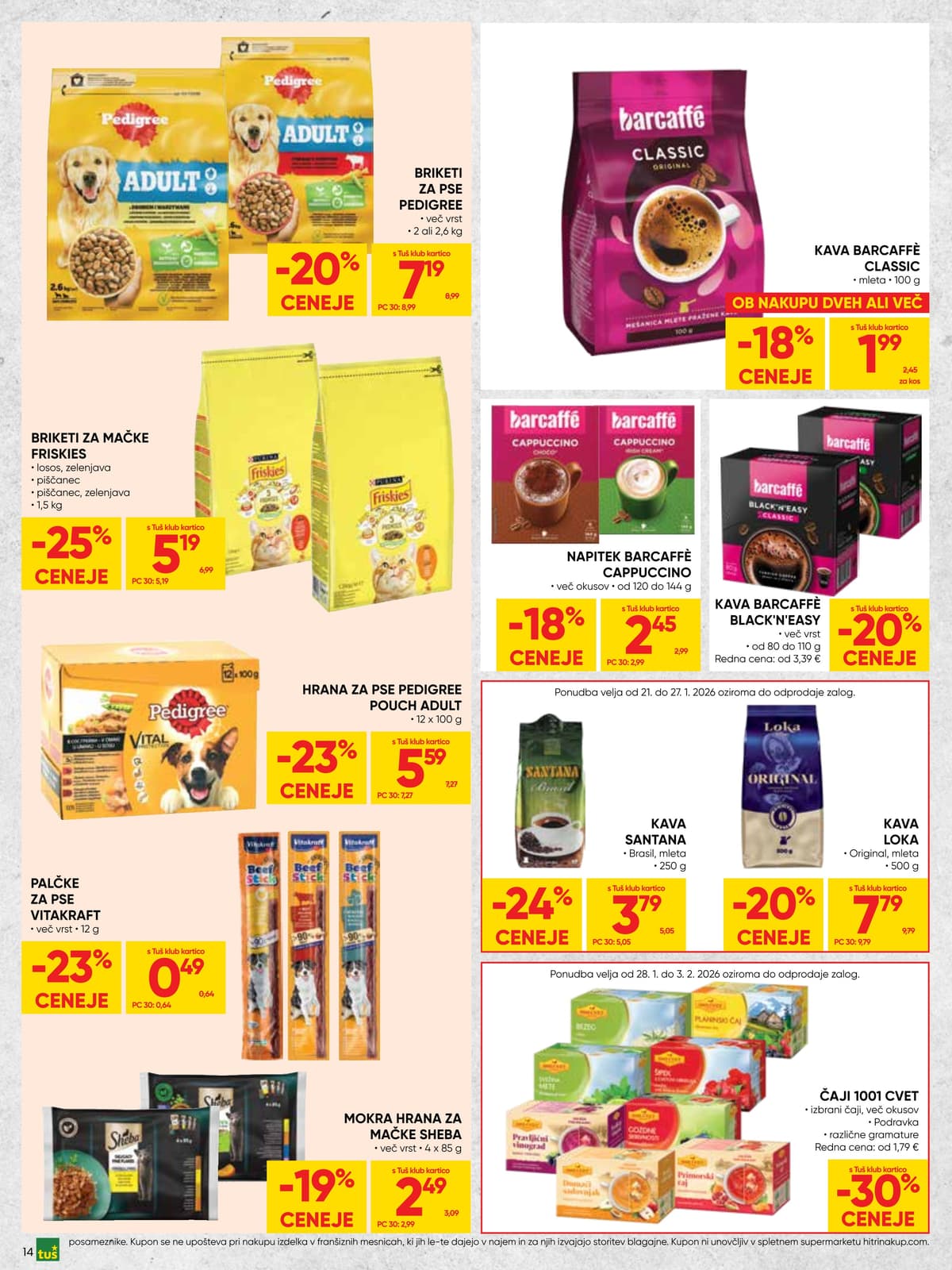Stran 14. Tuš kataloga - Akcija od 04.03.2026.