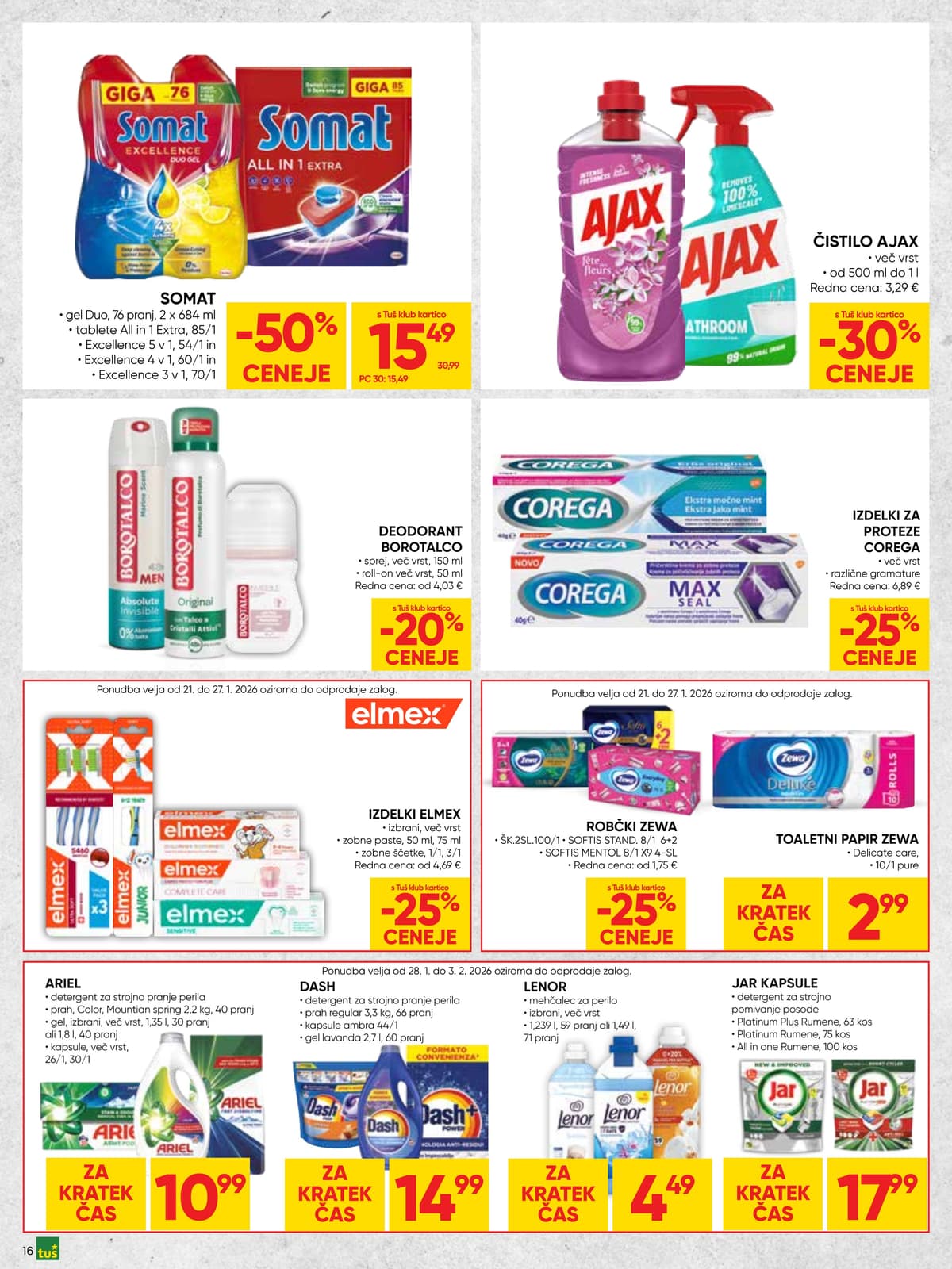 Stran 16. Tuš kataloga - Akcija od 04.03.2026.