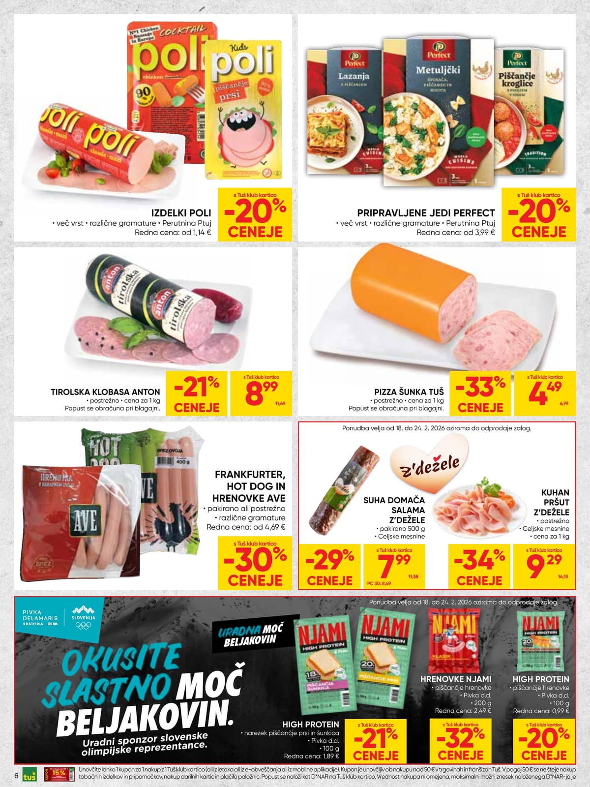 Stran 6. Tuš kataloga - Akcijska Ponudba od 17.02.2026.