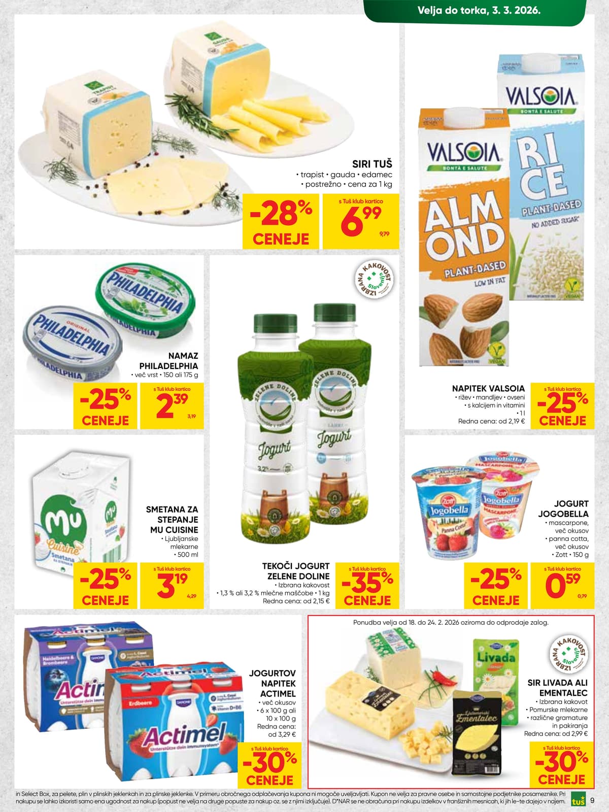 Stran 9. Tuš kataloga - Akcijska Ponudba od 17.02.2026.