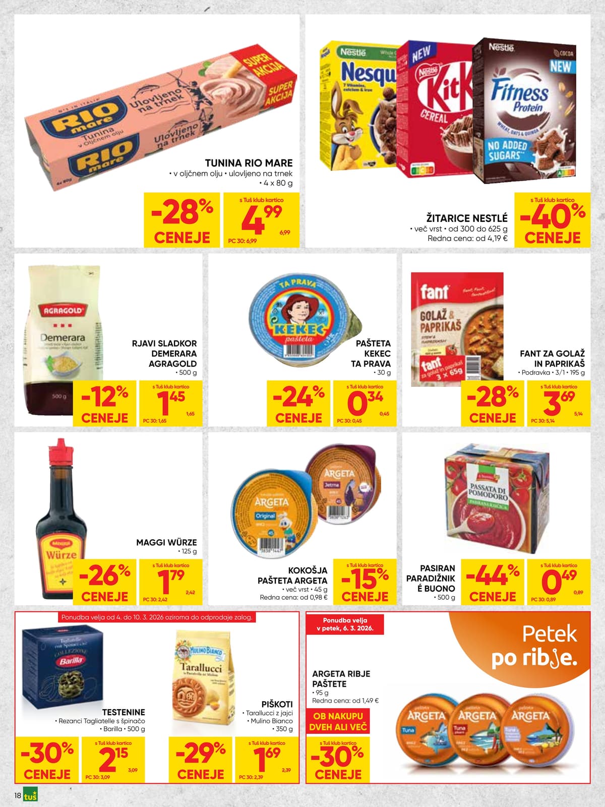 Stran 18. Tuš kataloga - Akcijska Ponudba