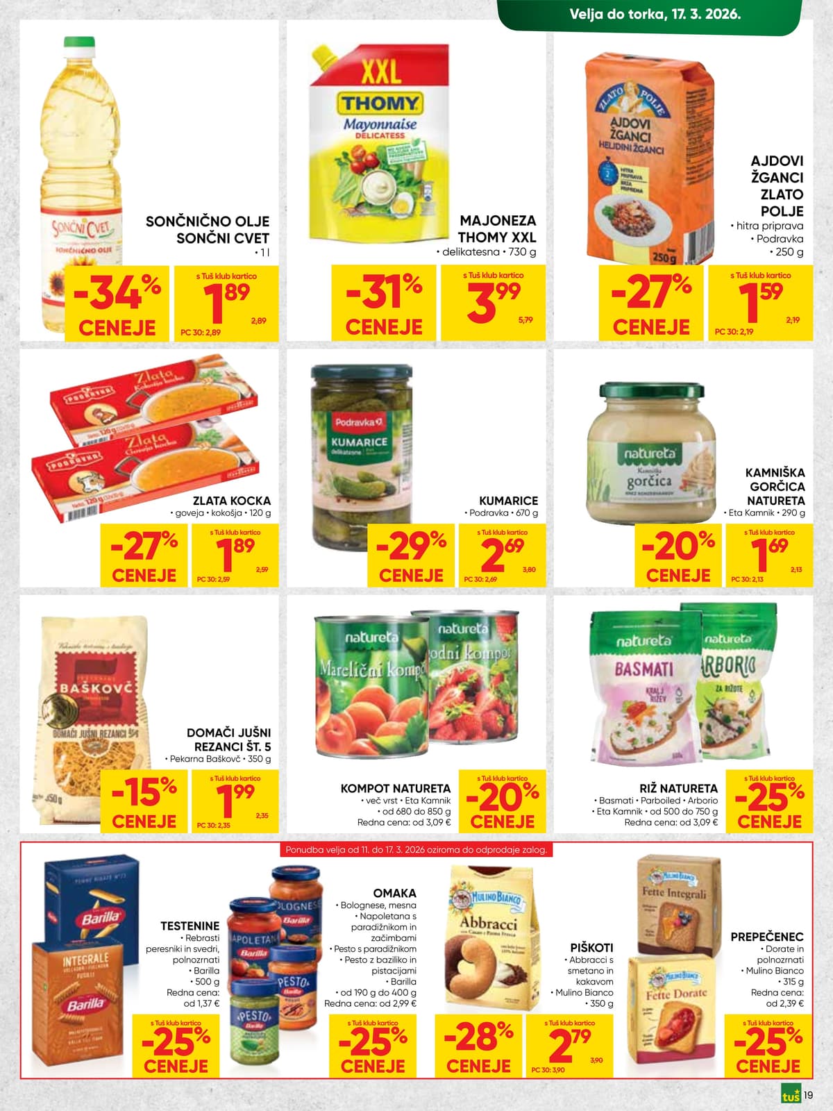 Stran 19. Tuš kataloga - Akcijska Ponudba