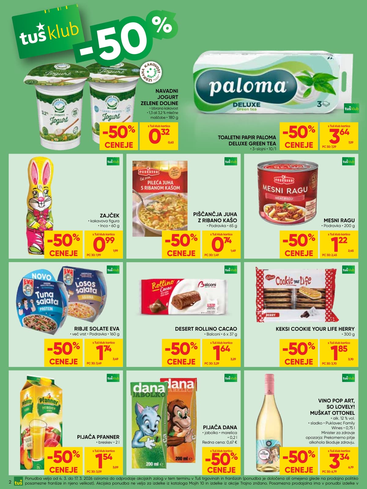 Stran 2. Tuš kataloga - Akcijska Ponudba