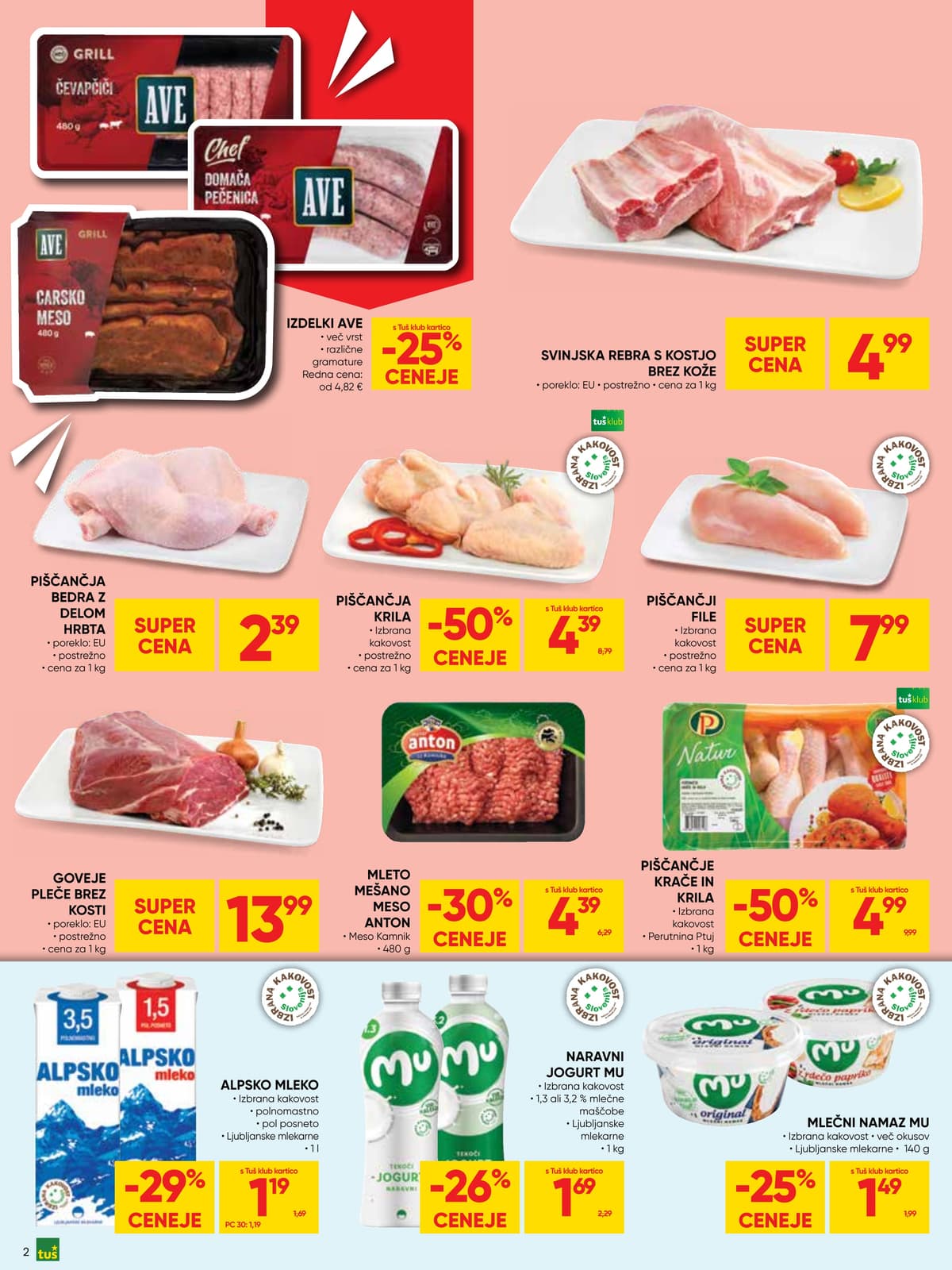 Stran 2. Tuš kataloga - Akcijska Ponudba od 10.03.2026.