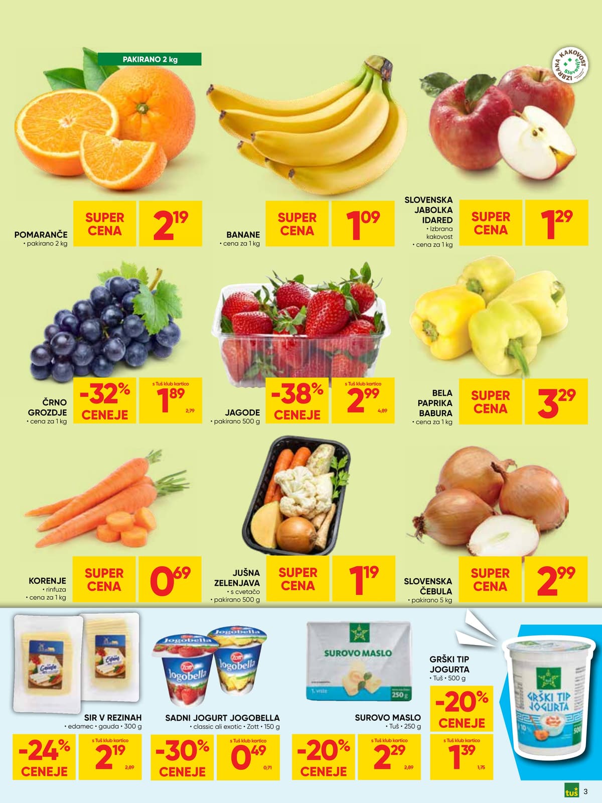 Stran 3. Tuš kataloga - Akcijska Ponudba