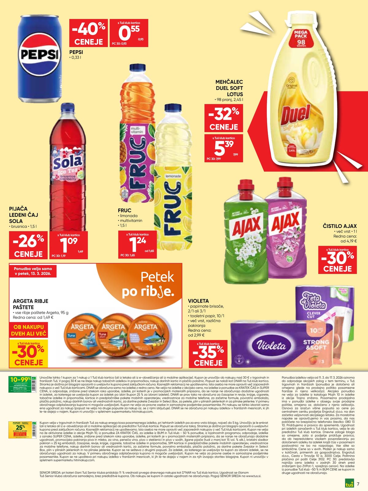 Stran 7. Tuš kataloga - Akcijska Ponudba od 10.03.2026.