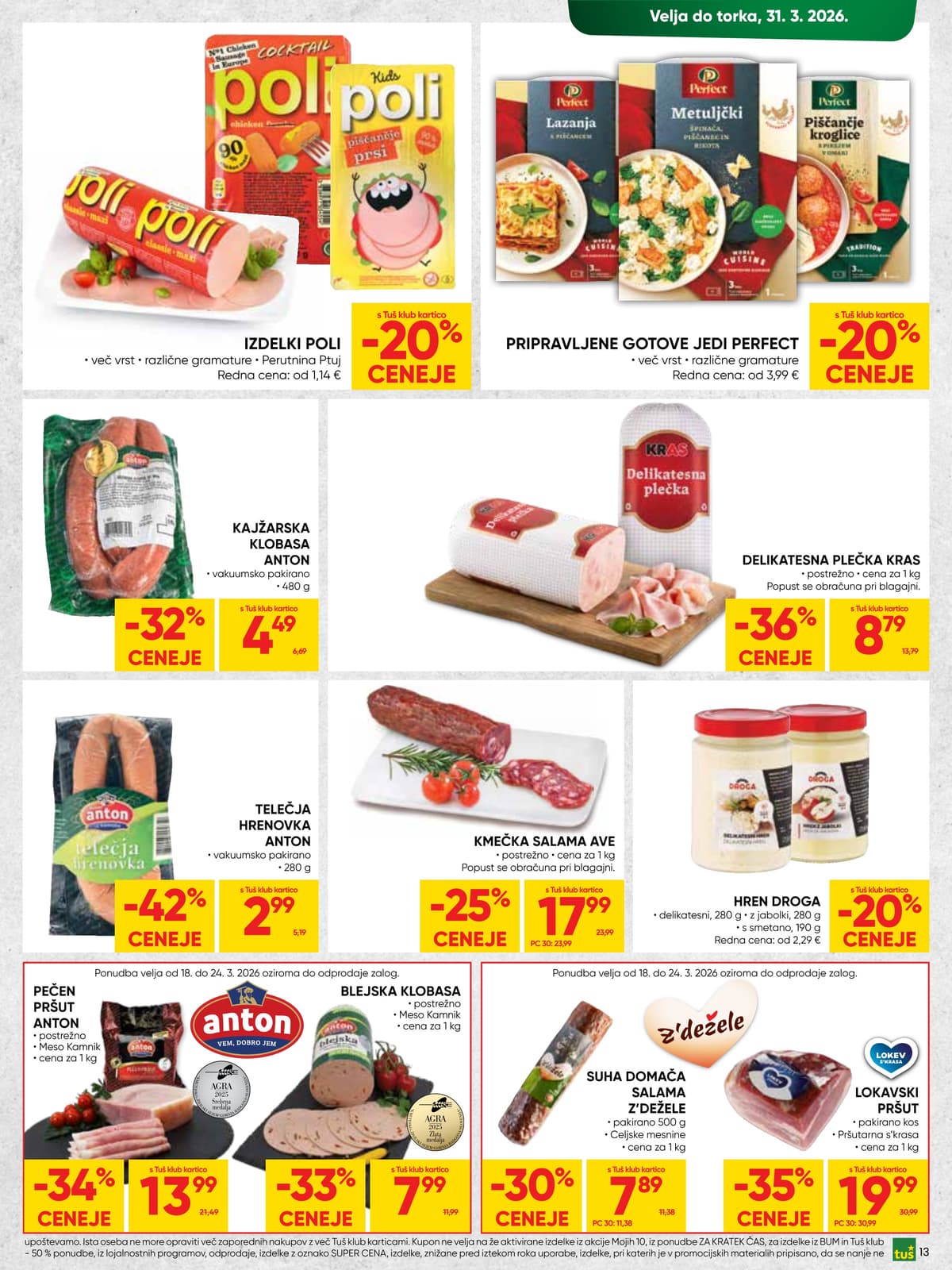 Stran 13. Tuš kataloga - Akcijska Ponudba