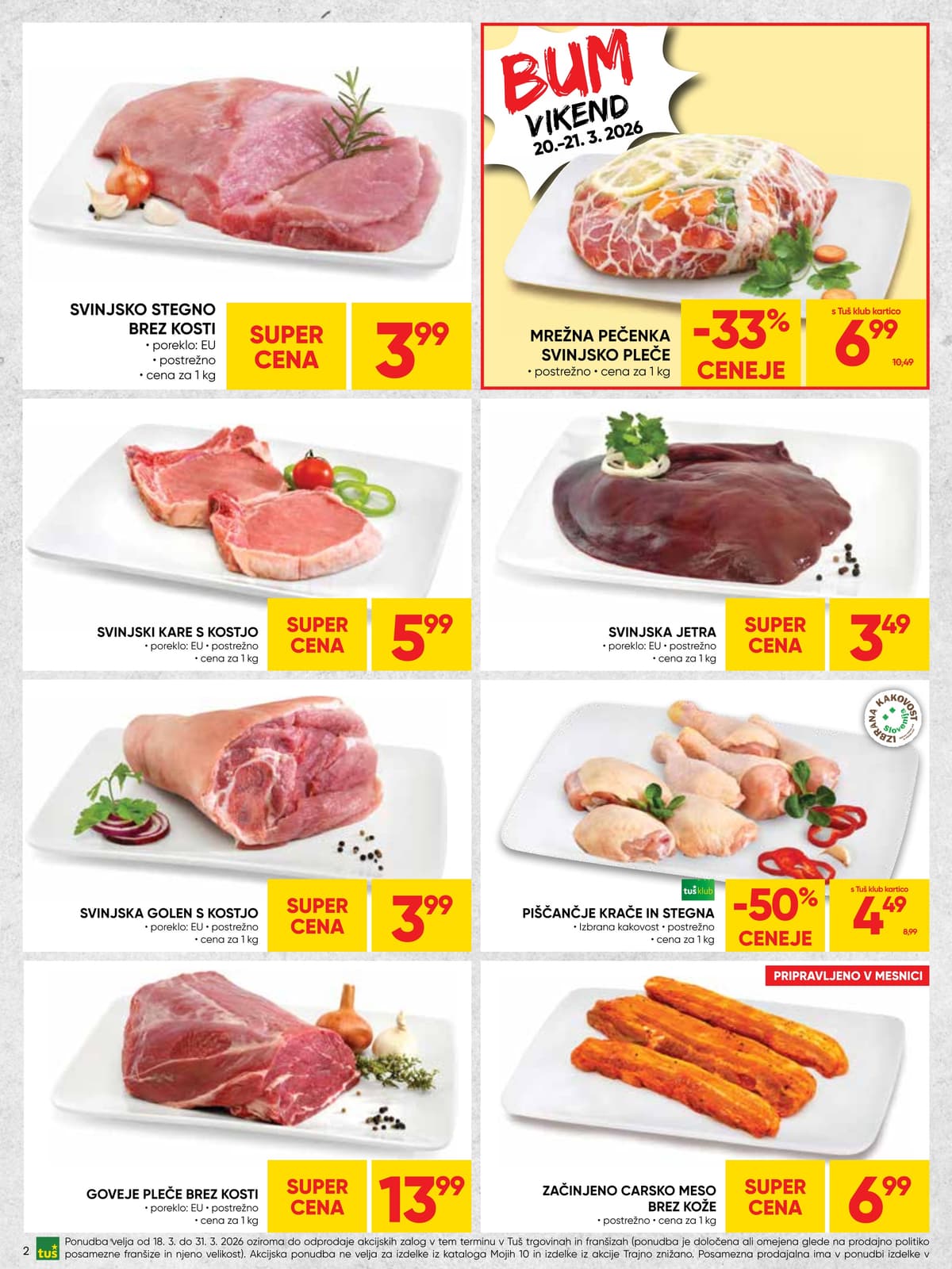 Stran 2. Tuš kataloga - Akcijska Ponudba od 17.03.2026.