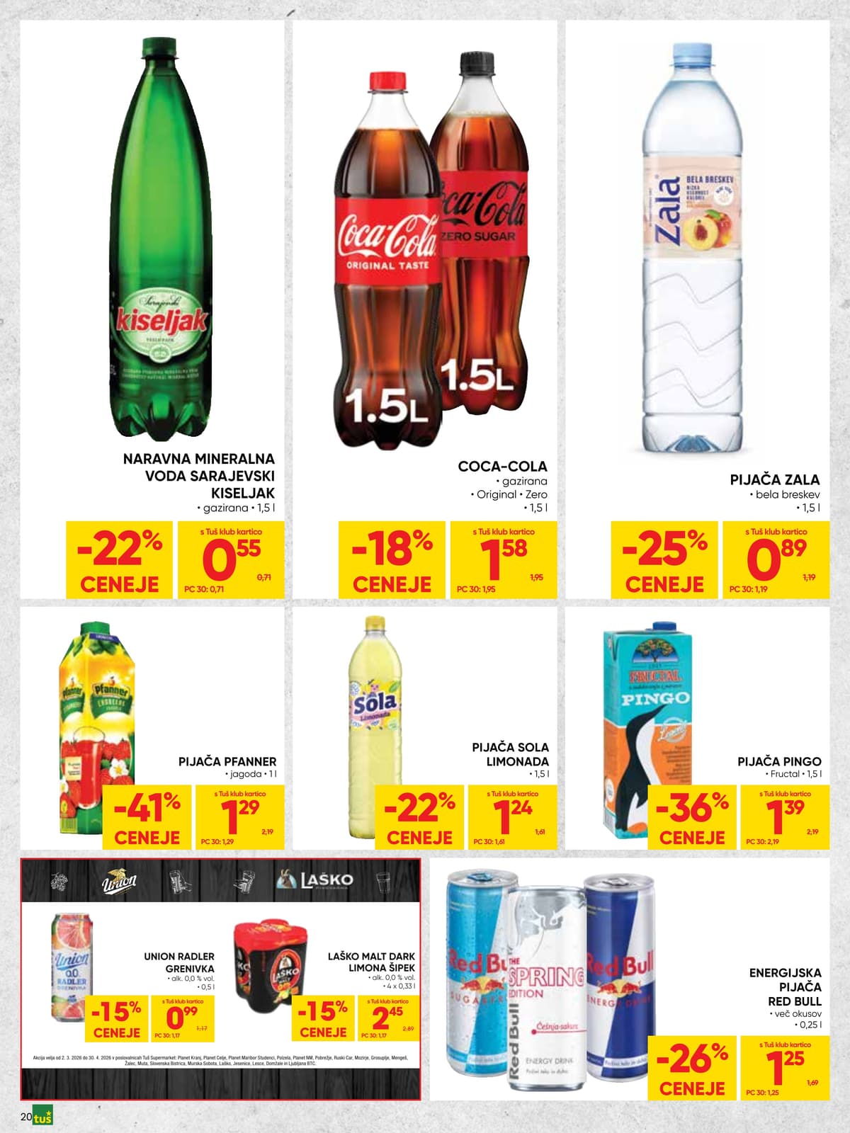 Stran 20. Tuš kataloga - Akcijska Ponudba