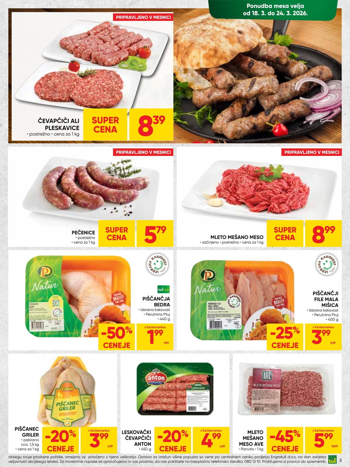 Stran 3. Tuš kataloga - Akcijska Ponudba od 17.03.2026.