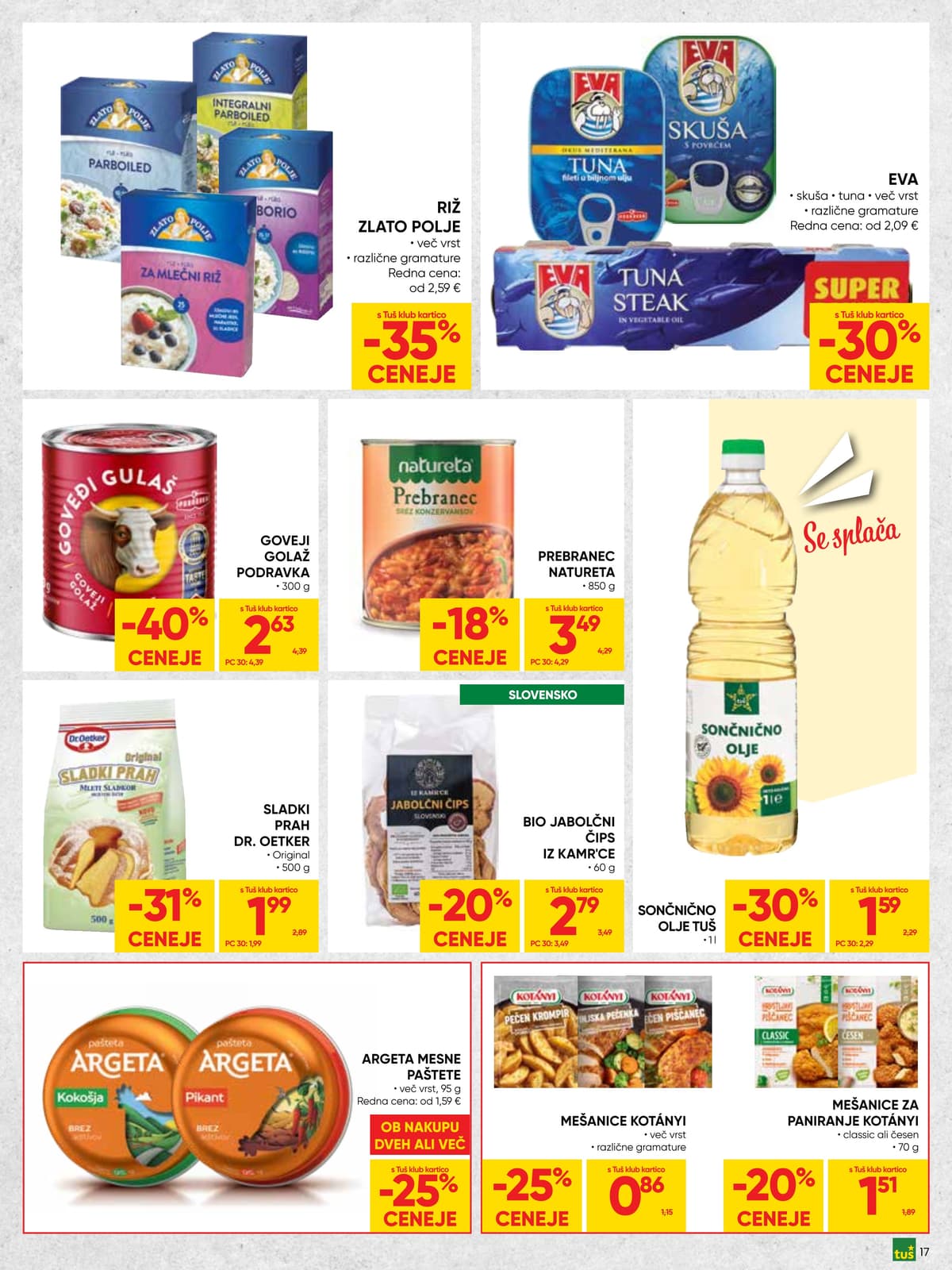 Stran 17. Tuš kataloga - Akcijska Ponudba od 24.03.2026.