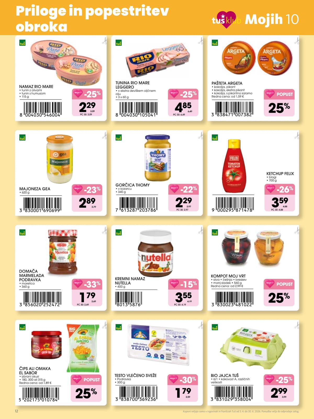 Stran 12. Tuš kataloga - Mojih 10