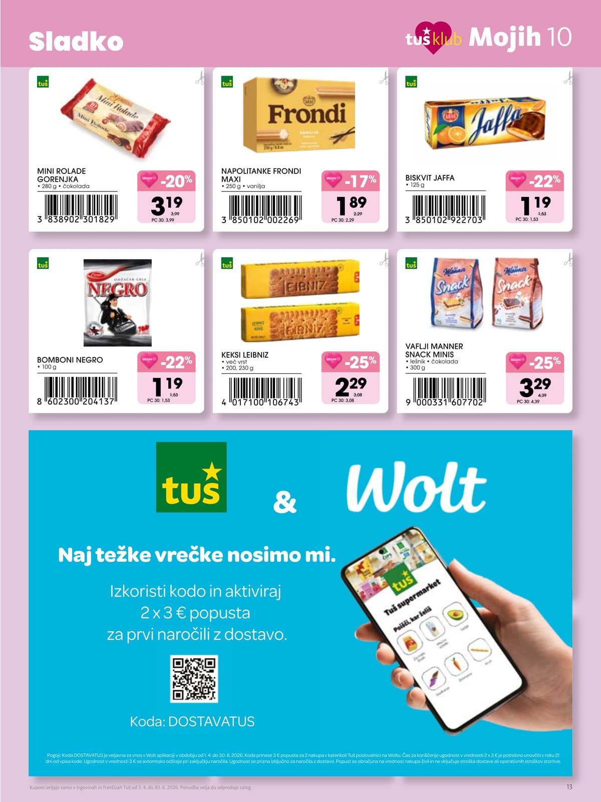 Stran 13. Tuš kataloga - Mojih 10