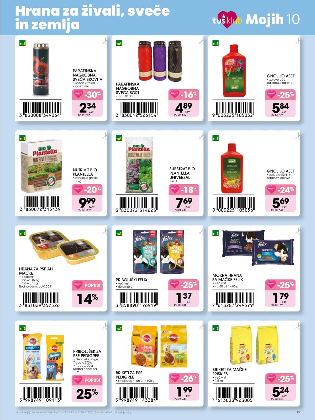 Stran 19. Tuš kataloga - Mojih 10