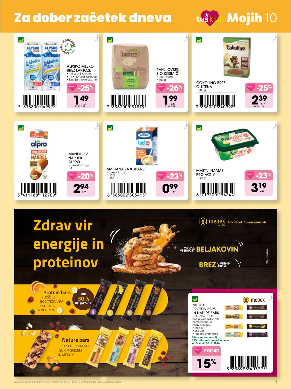 Stran 9. Tuš kataloga - Mojih 10