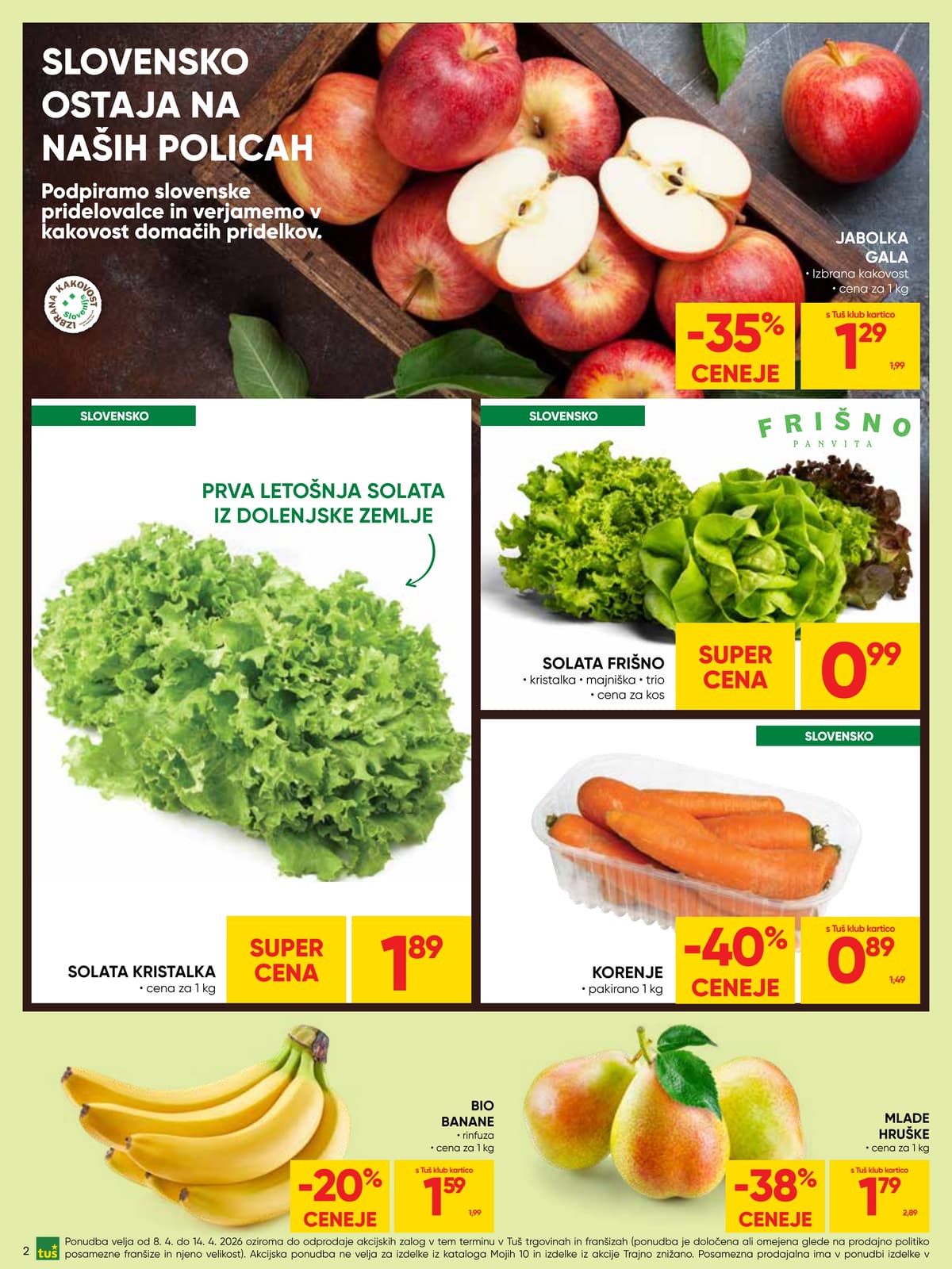 Stran 2. Tuš kataloga - Akcijska Ponudba od 07.04.2026.