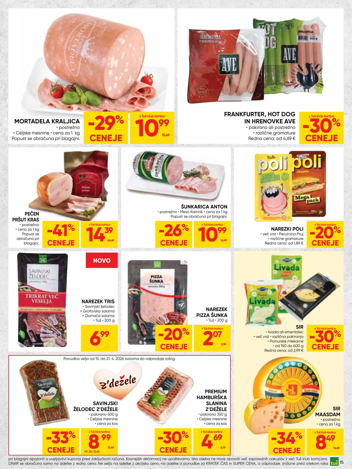 Stran 15. Tuš kataloga - Akcijska Ponudba