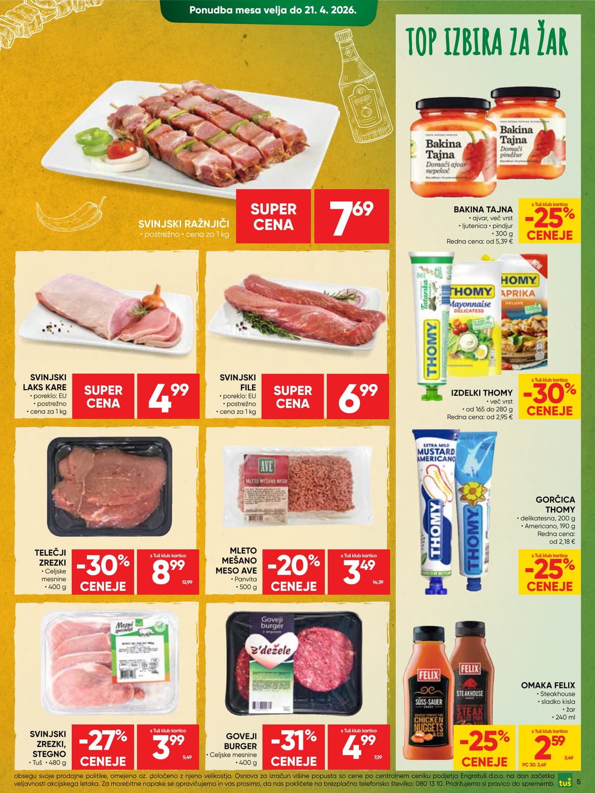 Stran 5. Tuš kataloga - Akcijska Ponudba