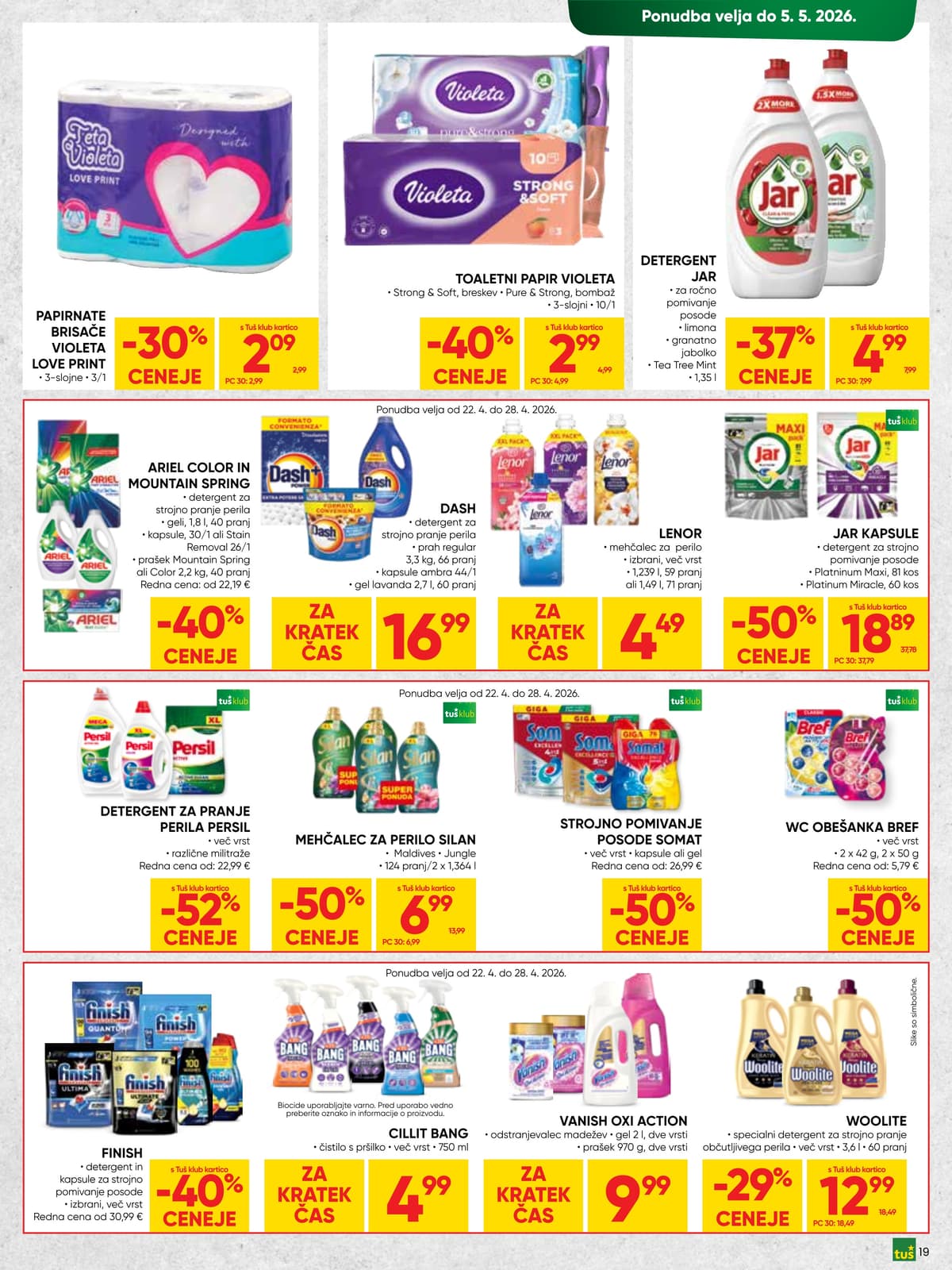 Stran 19. Tuš kataloga - Akcijska Ponudba od 21.04.2026.