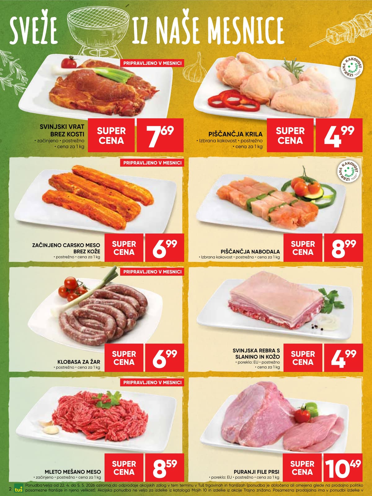 Stran 2. Tuš kataloga - Akcijska Ponudba od 21.04.2026.