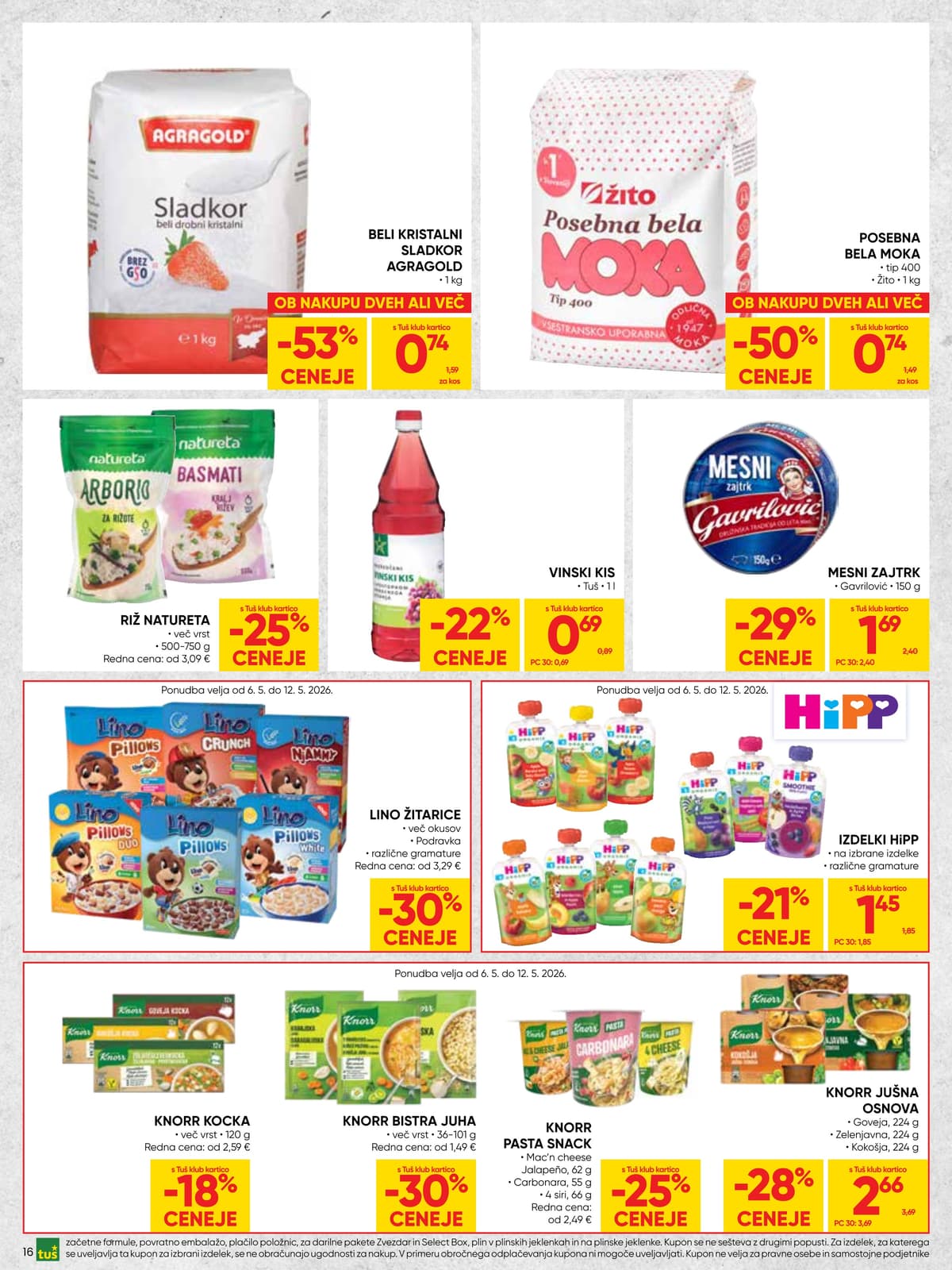 Stran 16. Tuš kataloga - Akcijska Ponudba