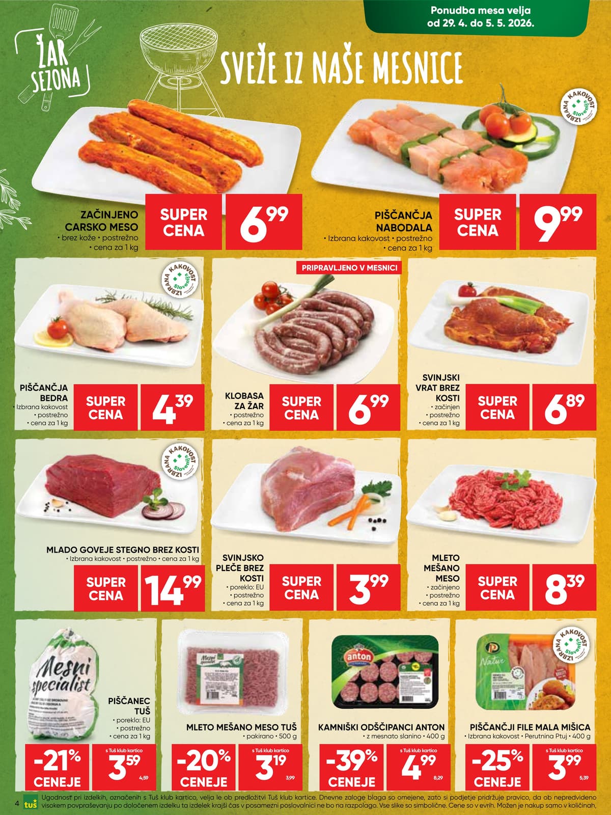 Stran 4. Tuš kataloga - Akcijska Ponudba