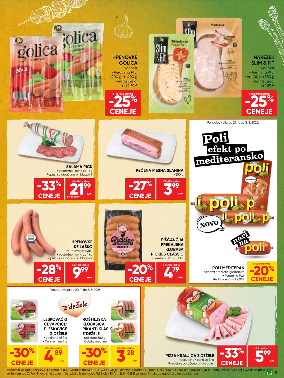 Stran 5. Tuš kataloga - Akcijska Ponudba od 28.04.2026.