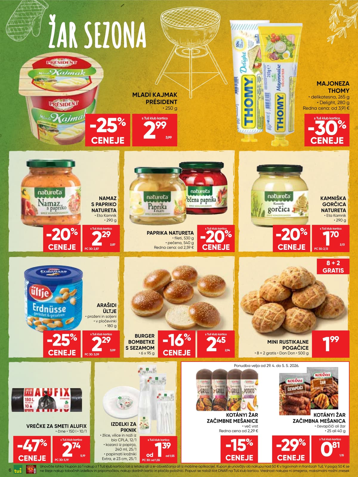 Stran 6. Tuš kataloga - Akcijska Ponudba od 28.04.2026.