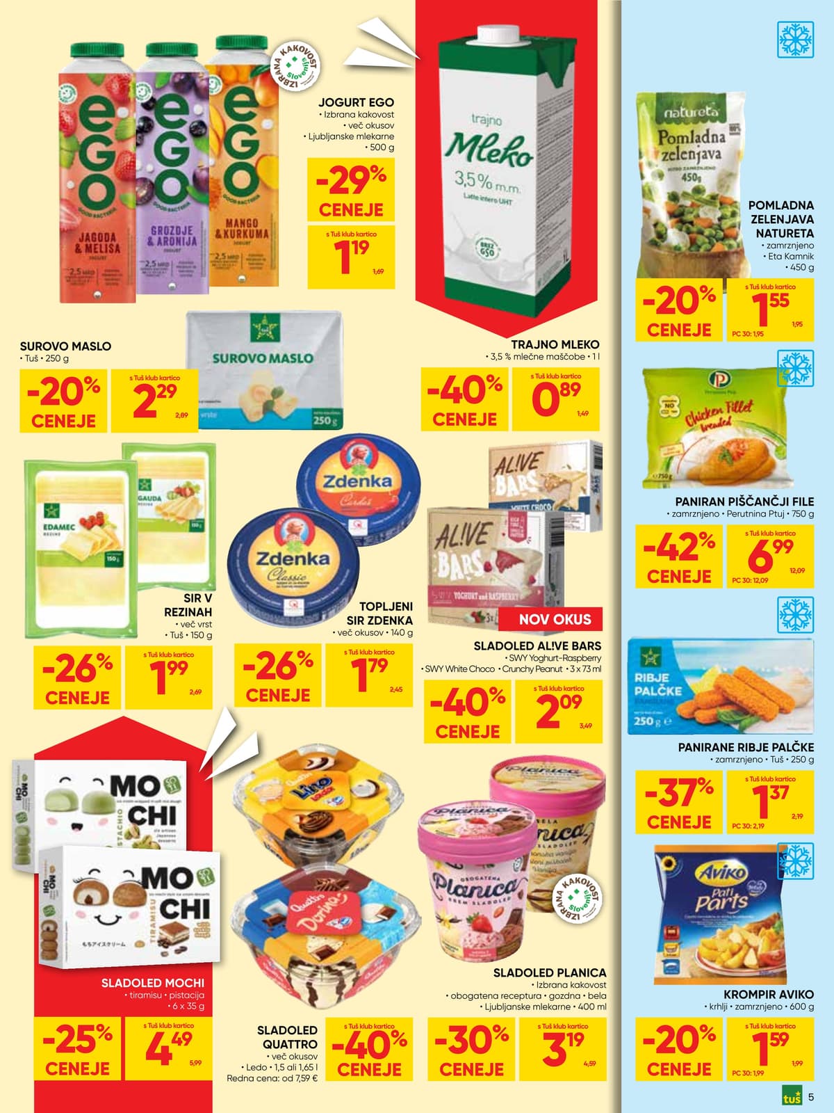 Stran 5. Tuš kataloga - Akcijska Ponudba