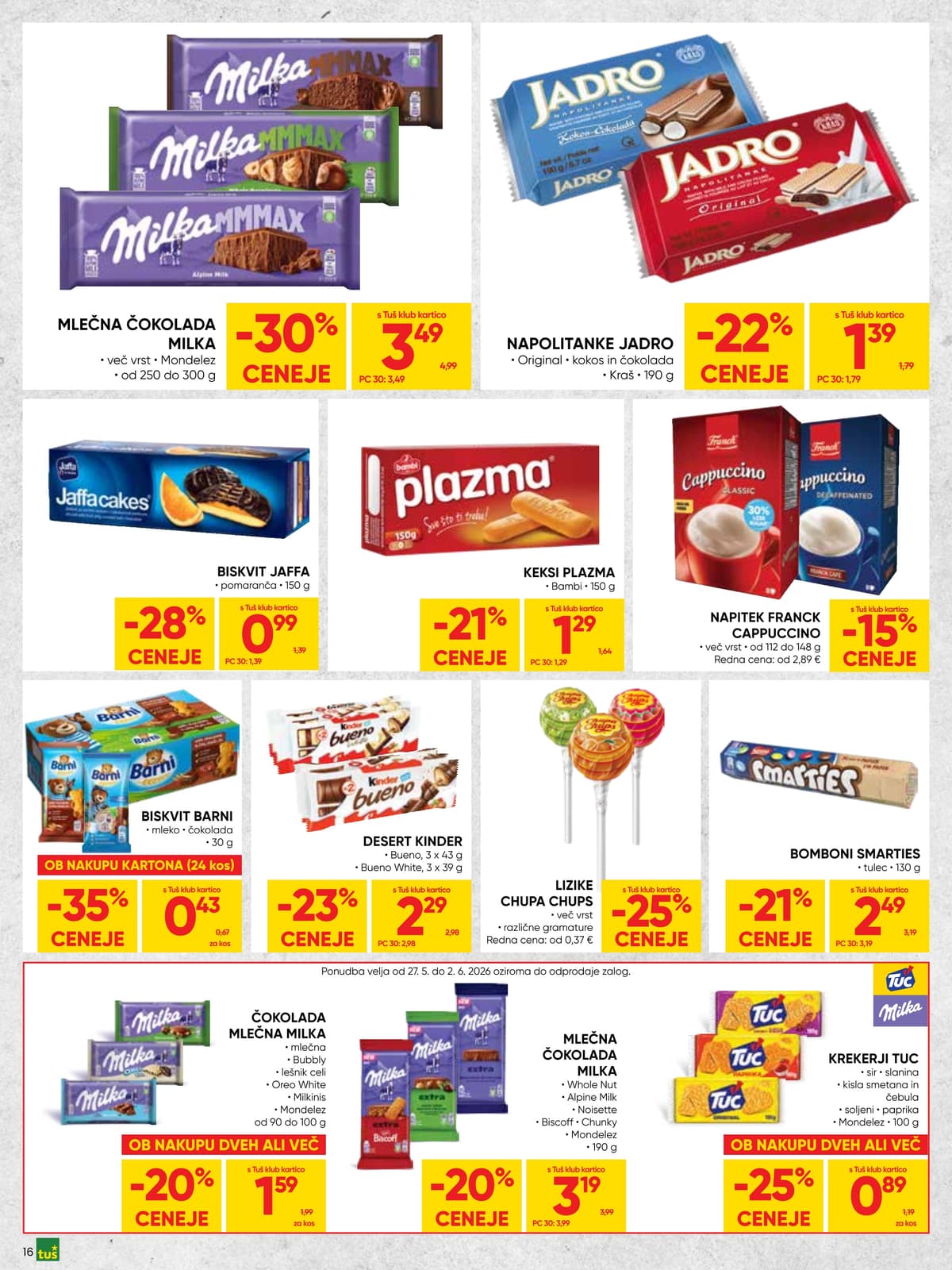 Stran 16. Tuš kataloga - Akcijska Ponudba od 26.05.2026.