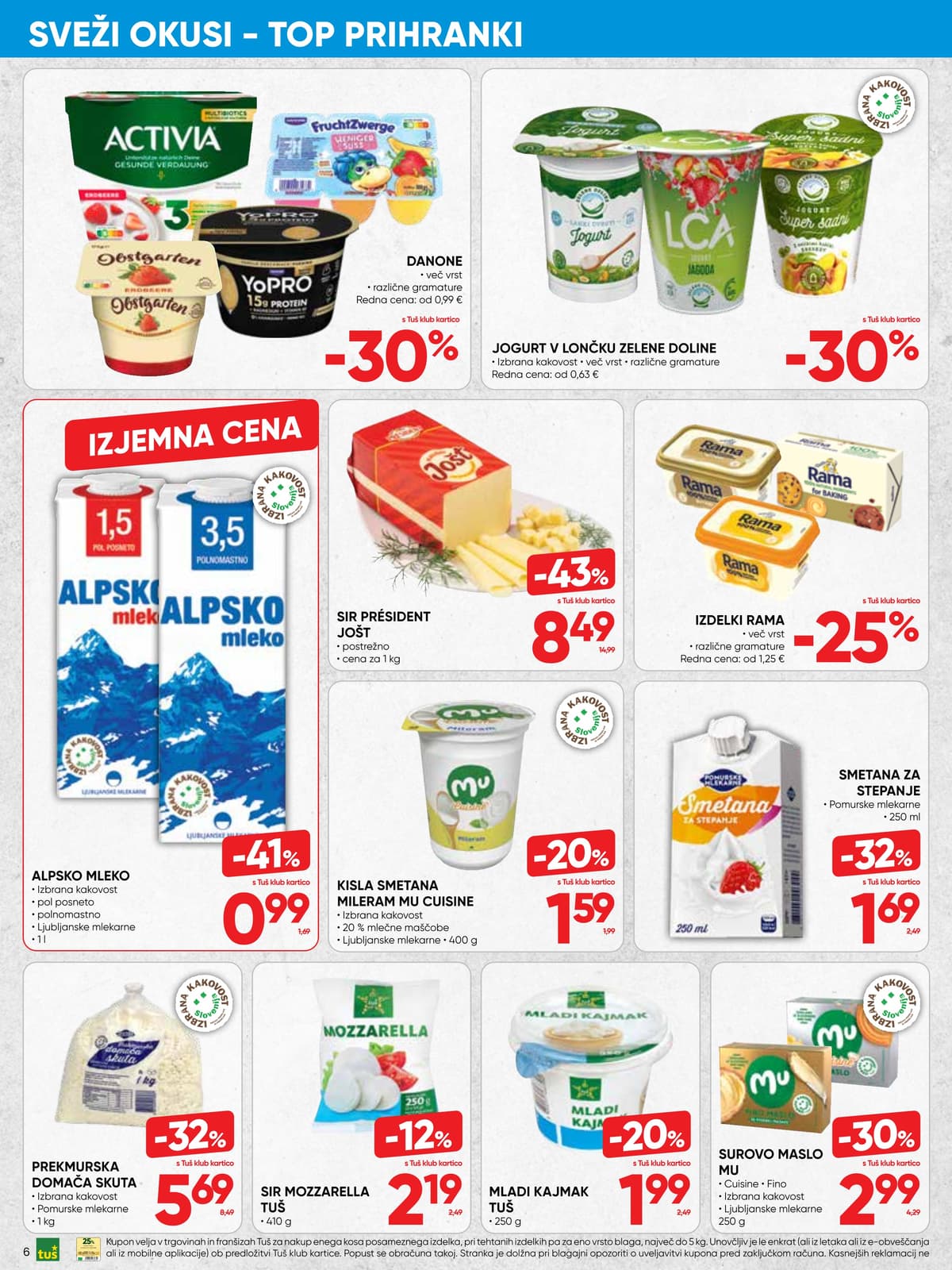 Stran 6. Tuš kataloga - Akcijska Ponudba