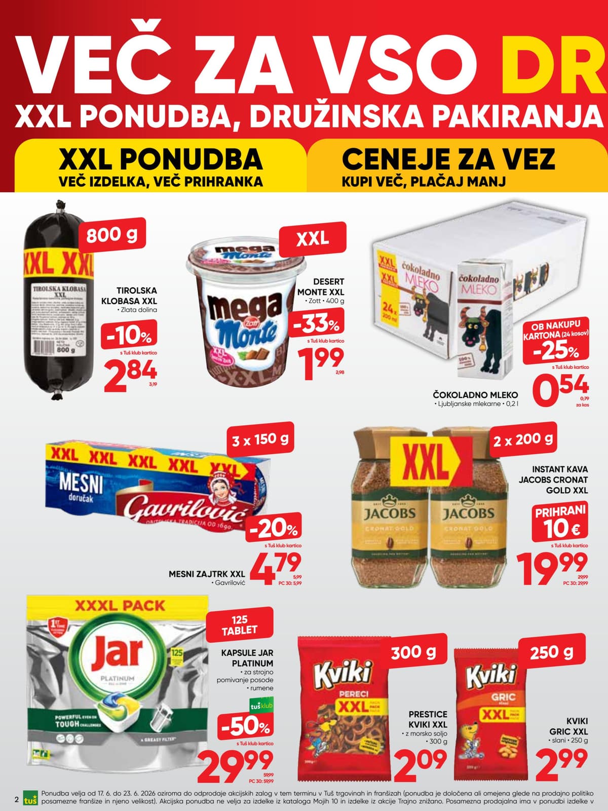 Stran 2. Tuš kataloga - Akcijska Ponudba od 16.06.2026