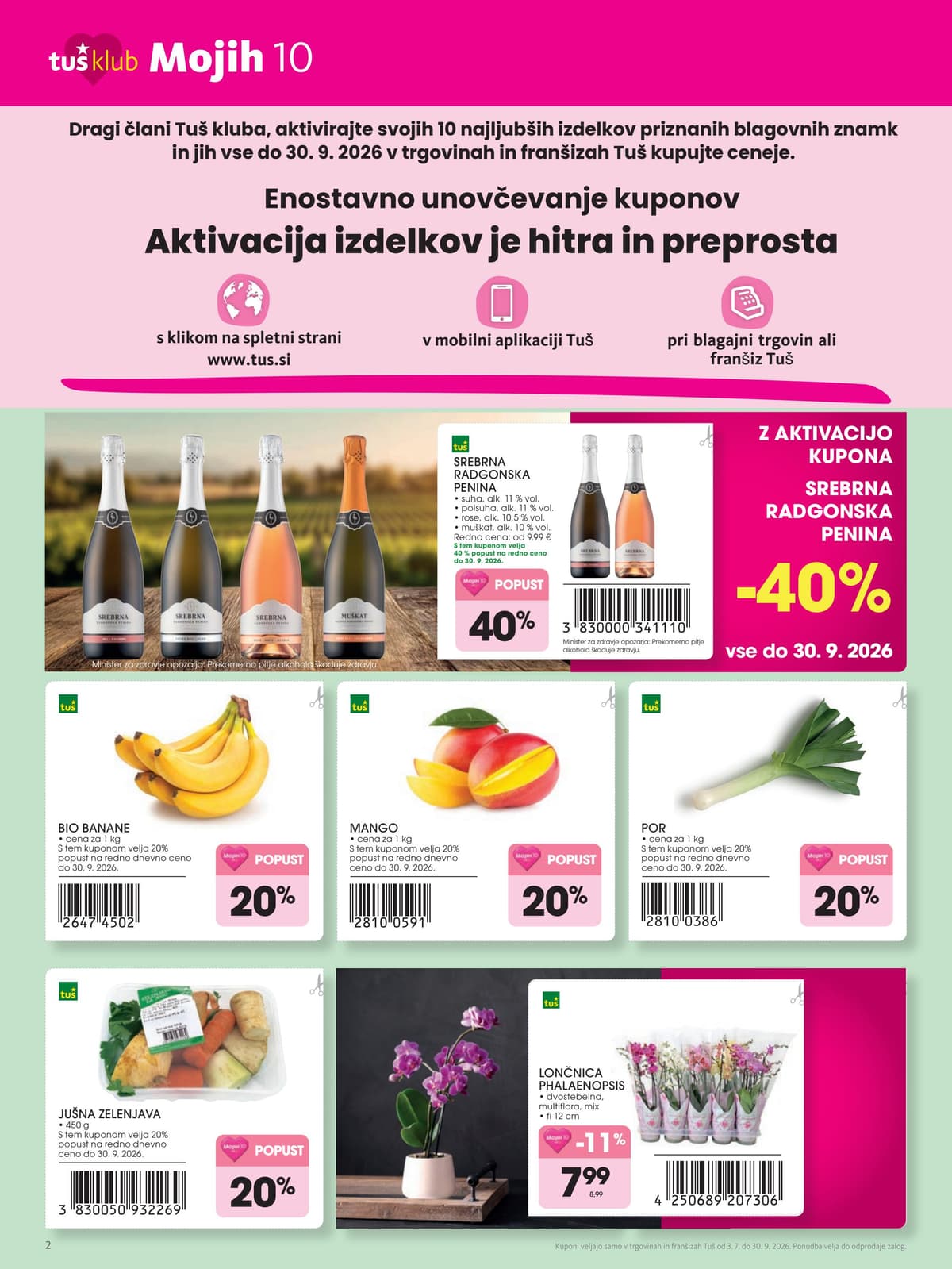 Stran 2. Tuš kataloga - Mojih 10 od 06.07.2026