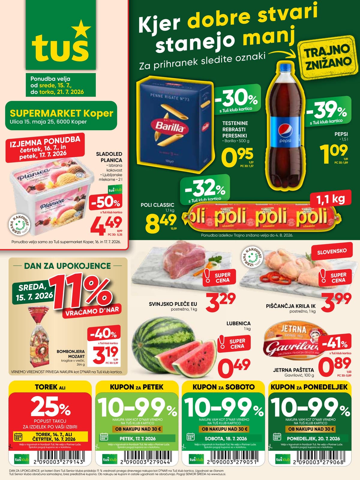 Stran 13. Tuš kataloga - Akcijska Ponudba od 14.07.2026