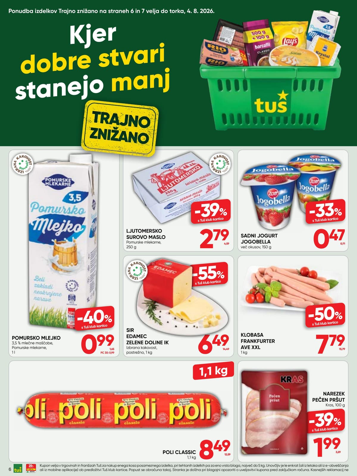 Stran 6. Tuš kataloga - Akcijska Ponudba od 21.07.2026