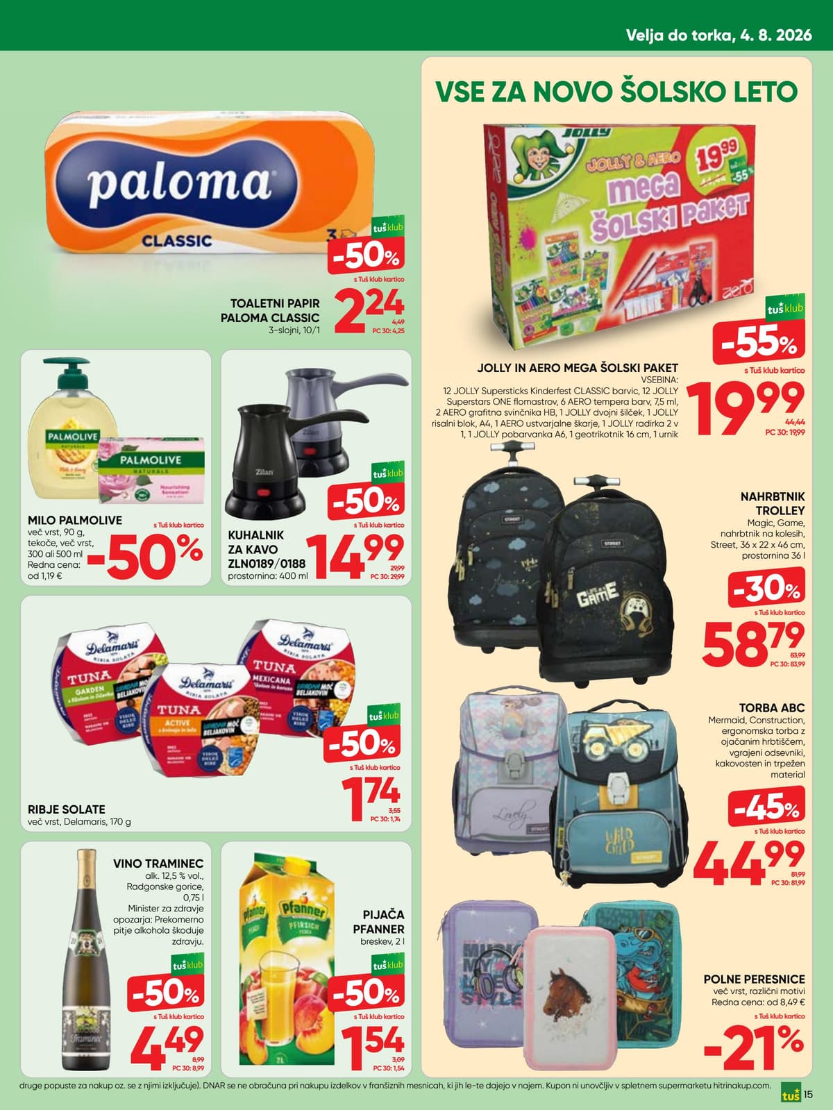 Stran 15. Tuš kataloga - Akcijska Ponudba